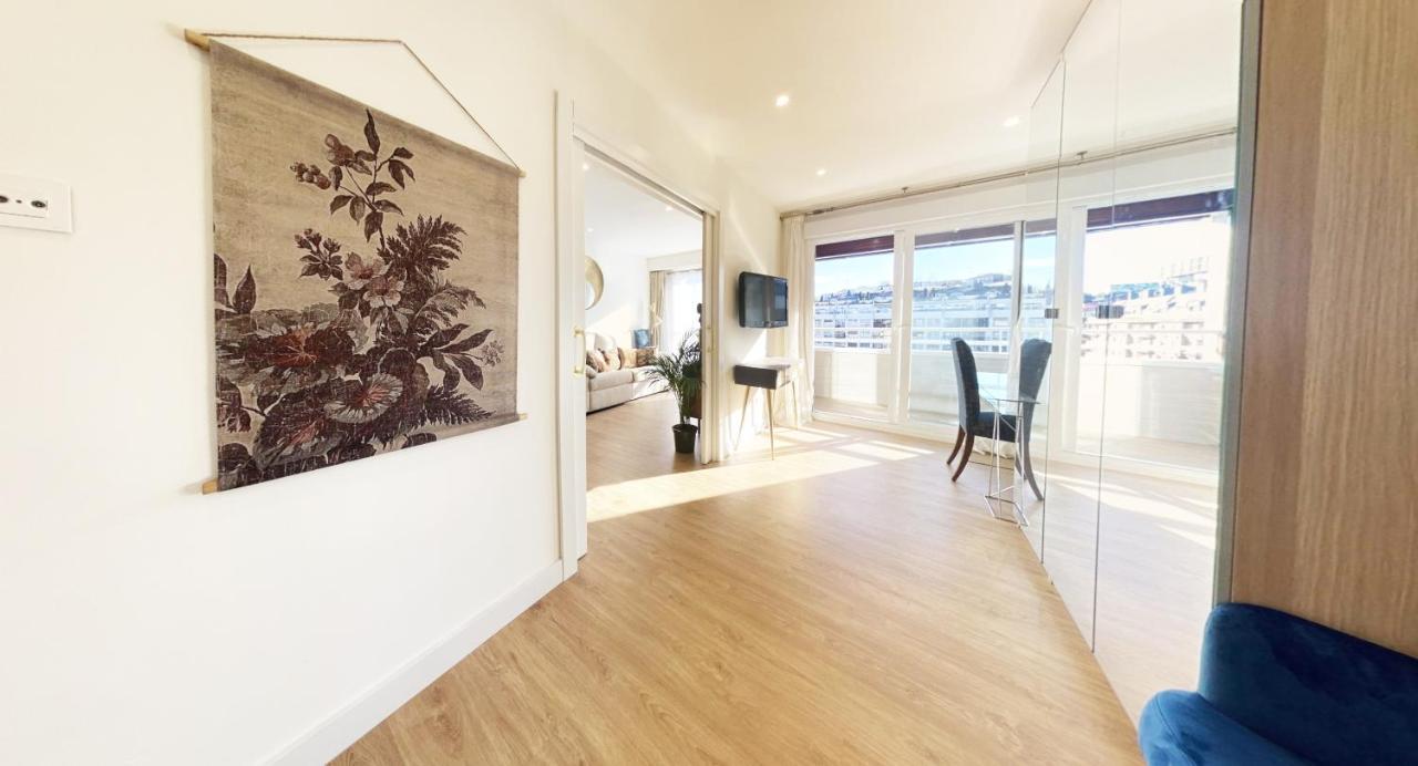 Miramar Luxurious Flat, 3 Double Rooms, Free Parking, Terrace, Completely New San Sebastian Exterior photo
